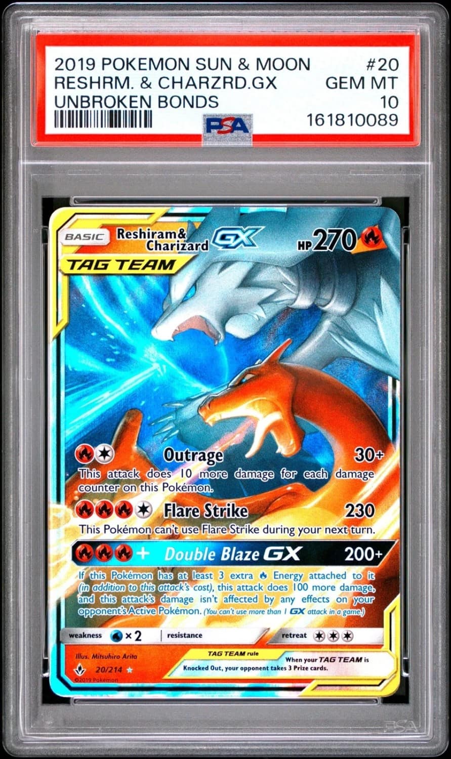 Reshiram & Charizard Gx