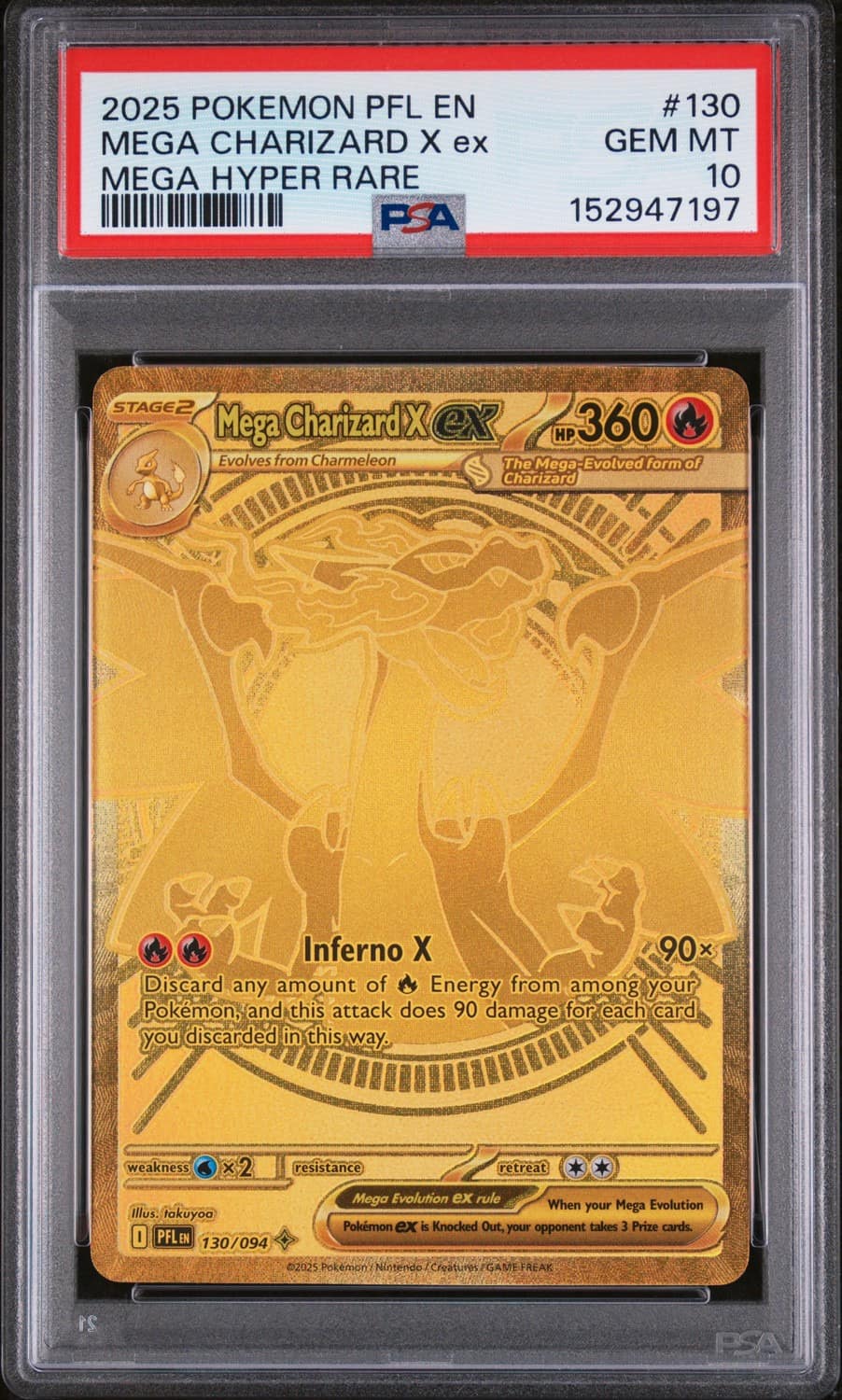 Mega Charizard X Ex