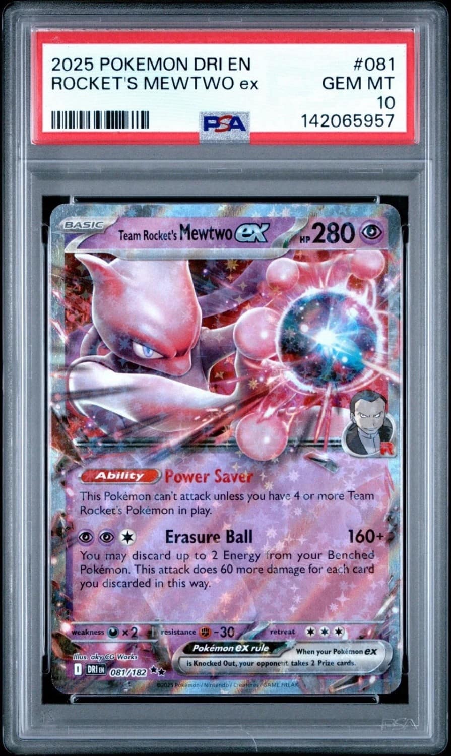 Rocket'S Mewtwo Ex