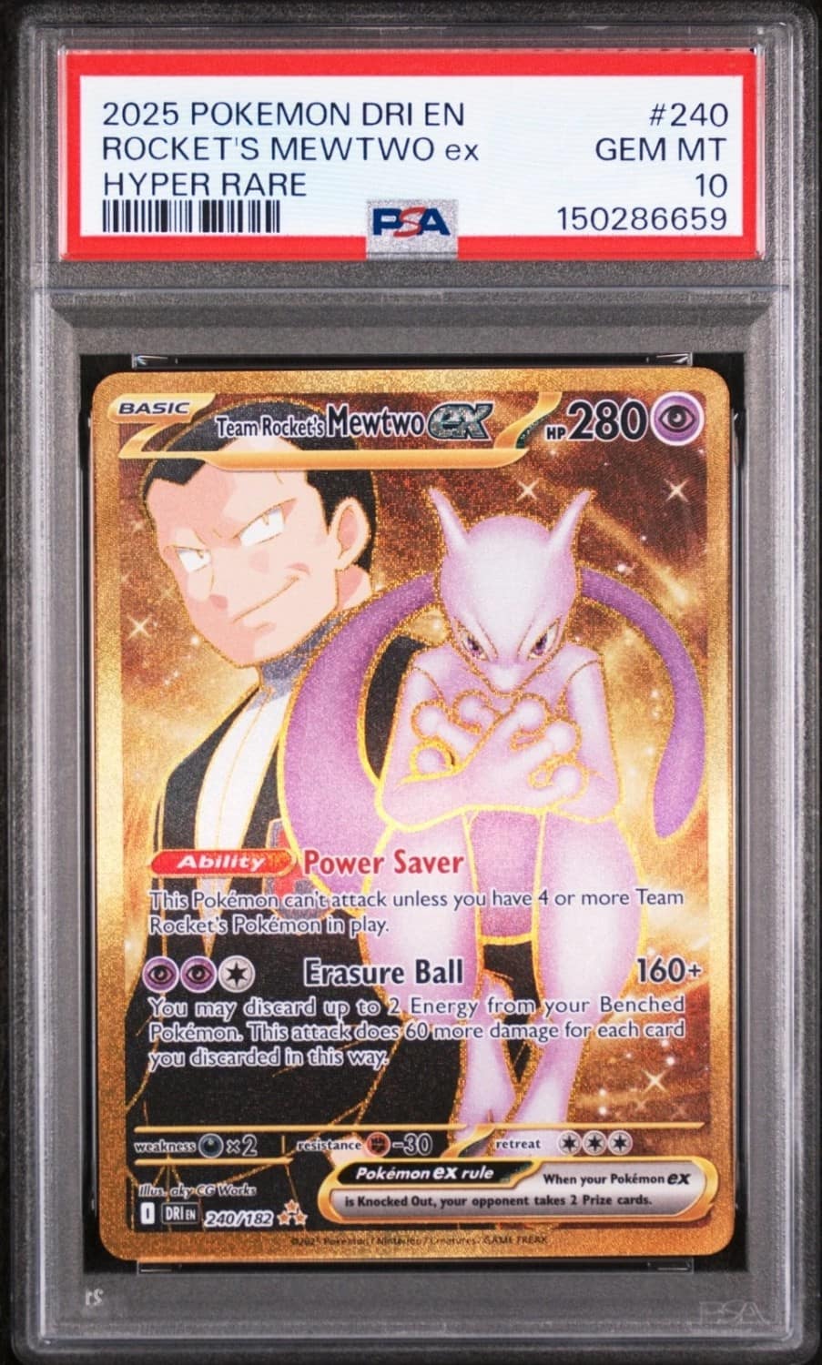 Rocket'S Mewtwo Ex