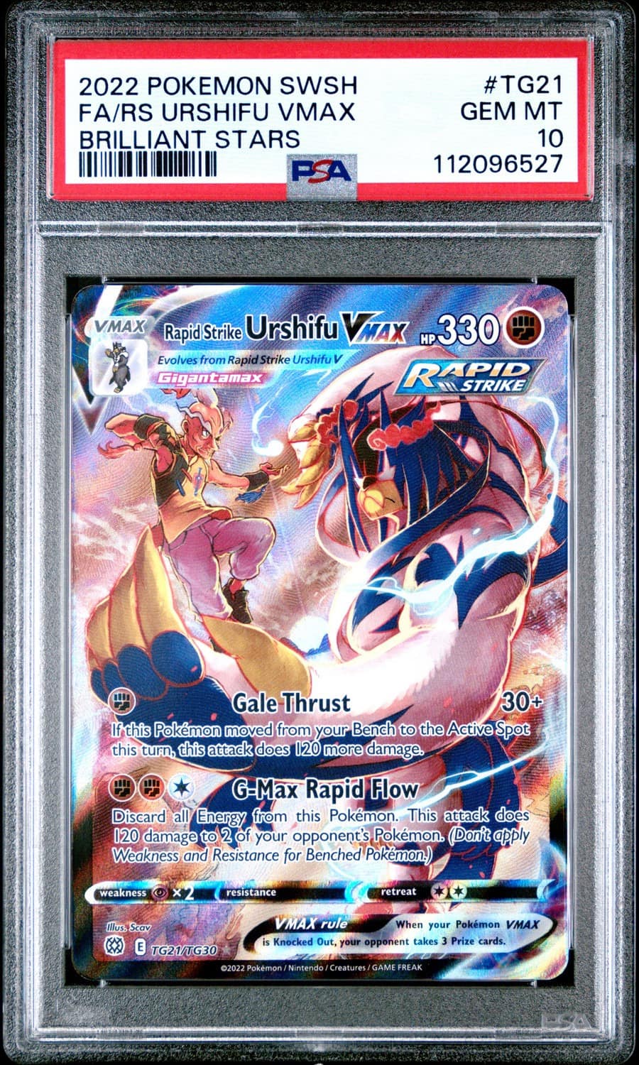 Rapid Strike Urshifu Vmax