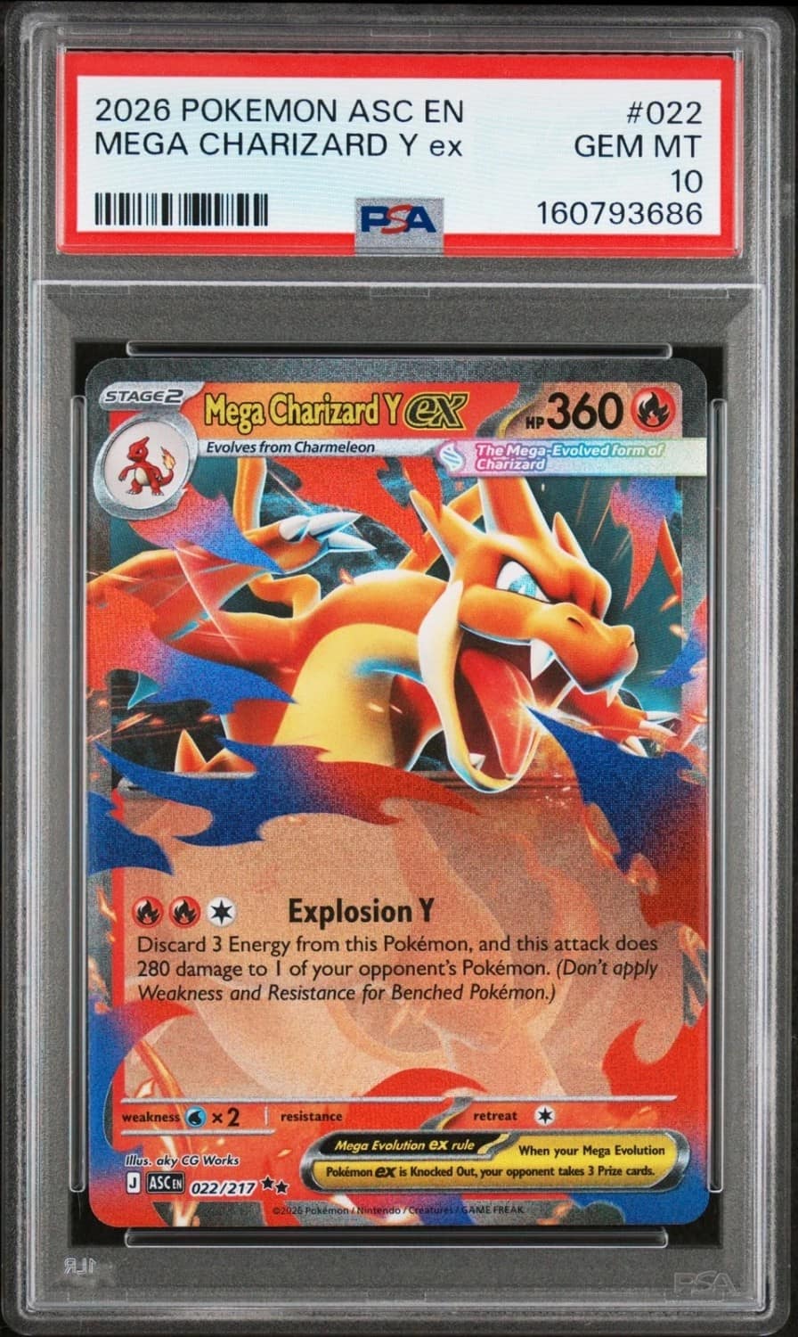 Mega Charizard Y Ex
