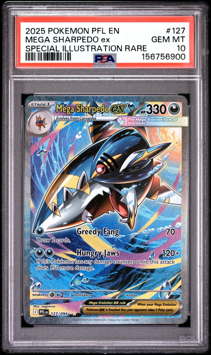 Mega Sharpedo Ex