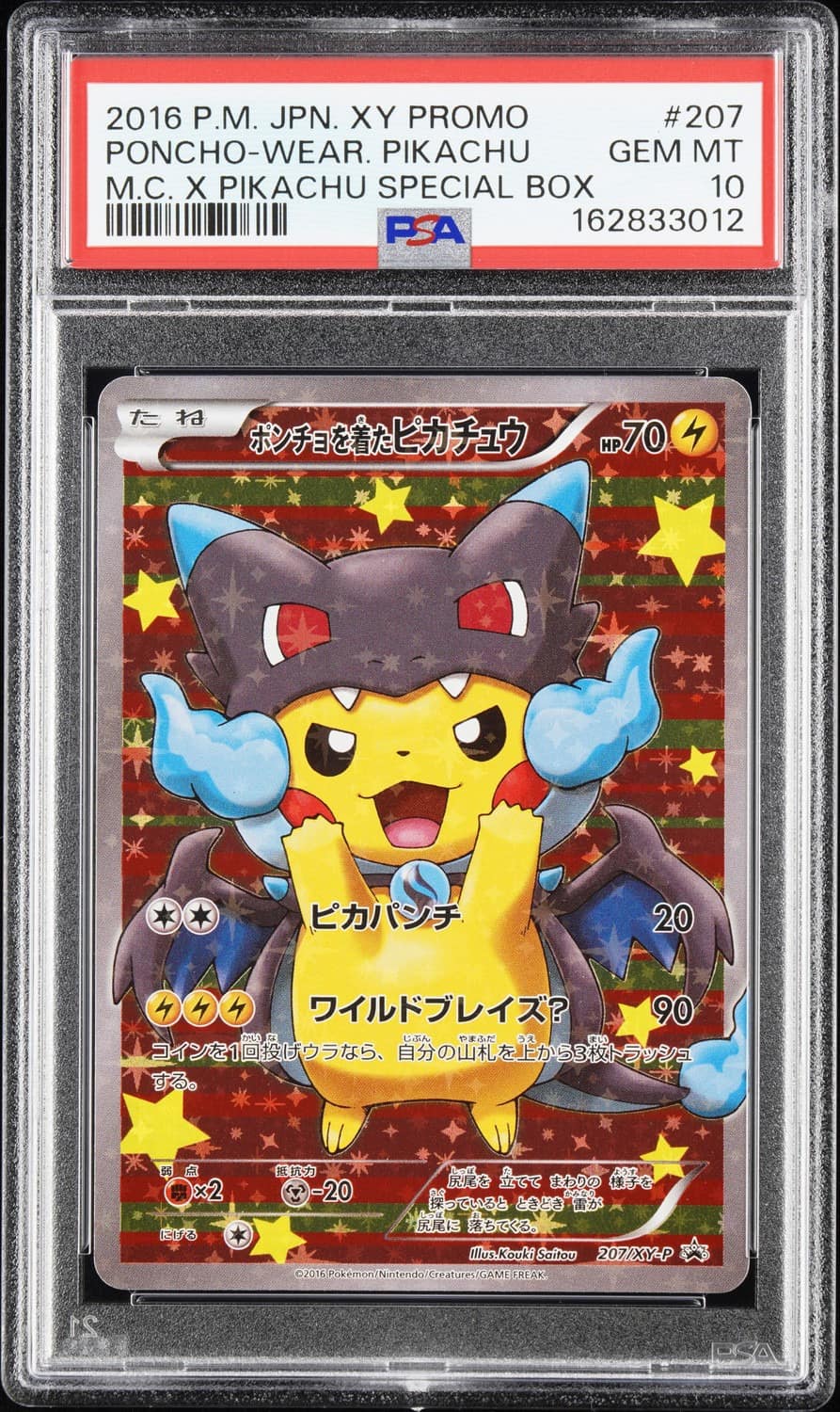 Poncho-Wearing Pikachu