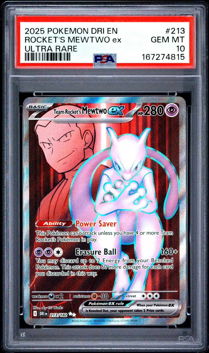 Rocket'S Mewtwo Ex