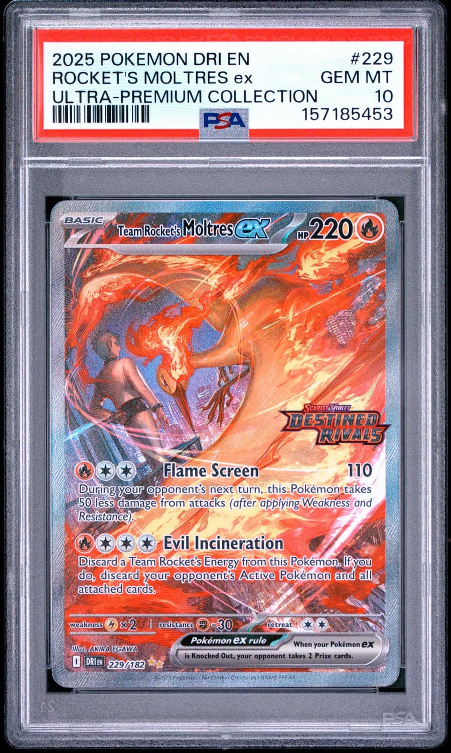 Rocket'S Moltres Ex