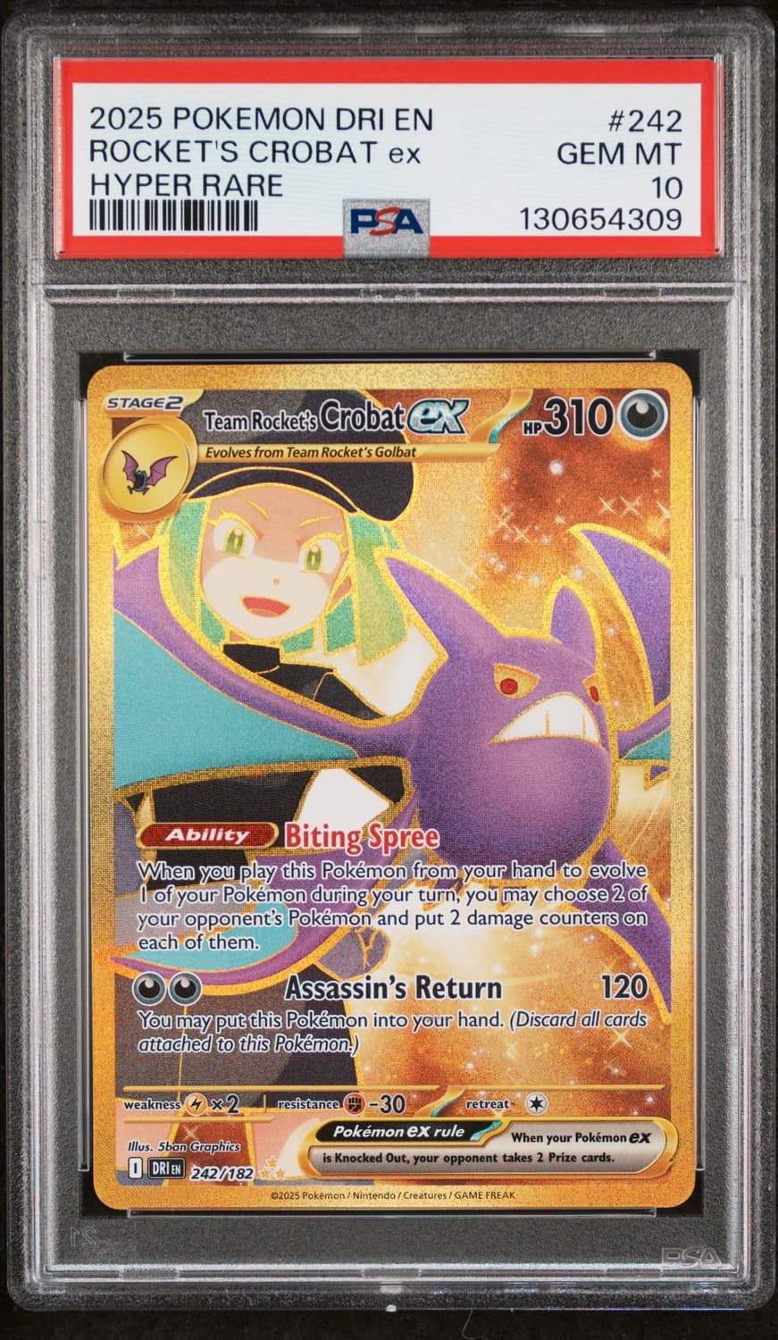 Rocket'S Crobat Ex