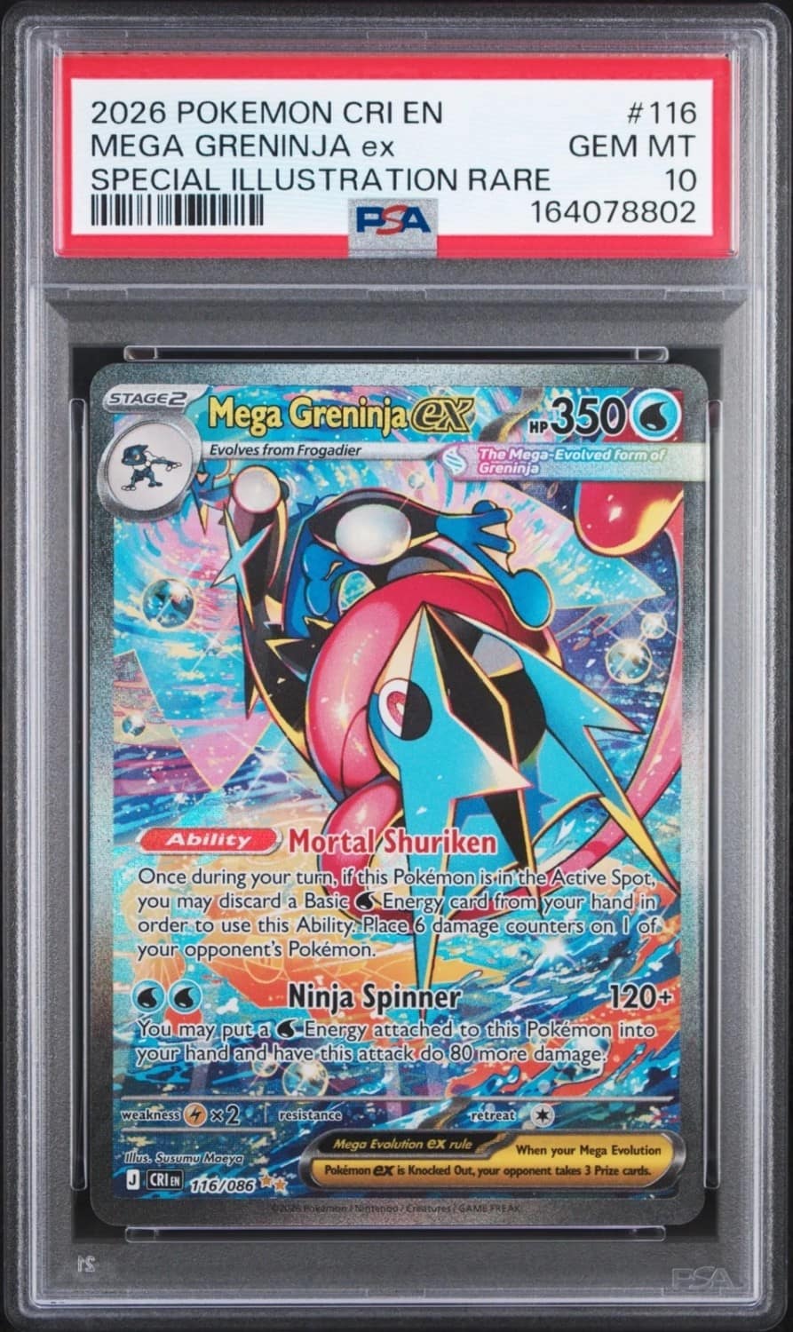 Mega Greninja Ex