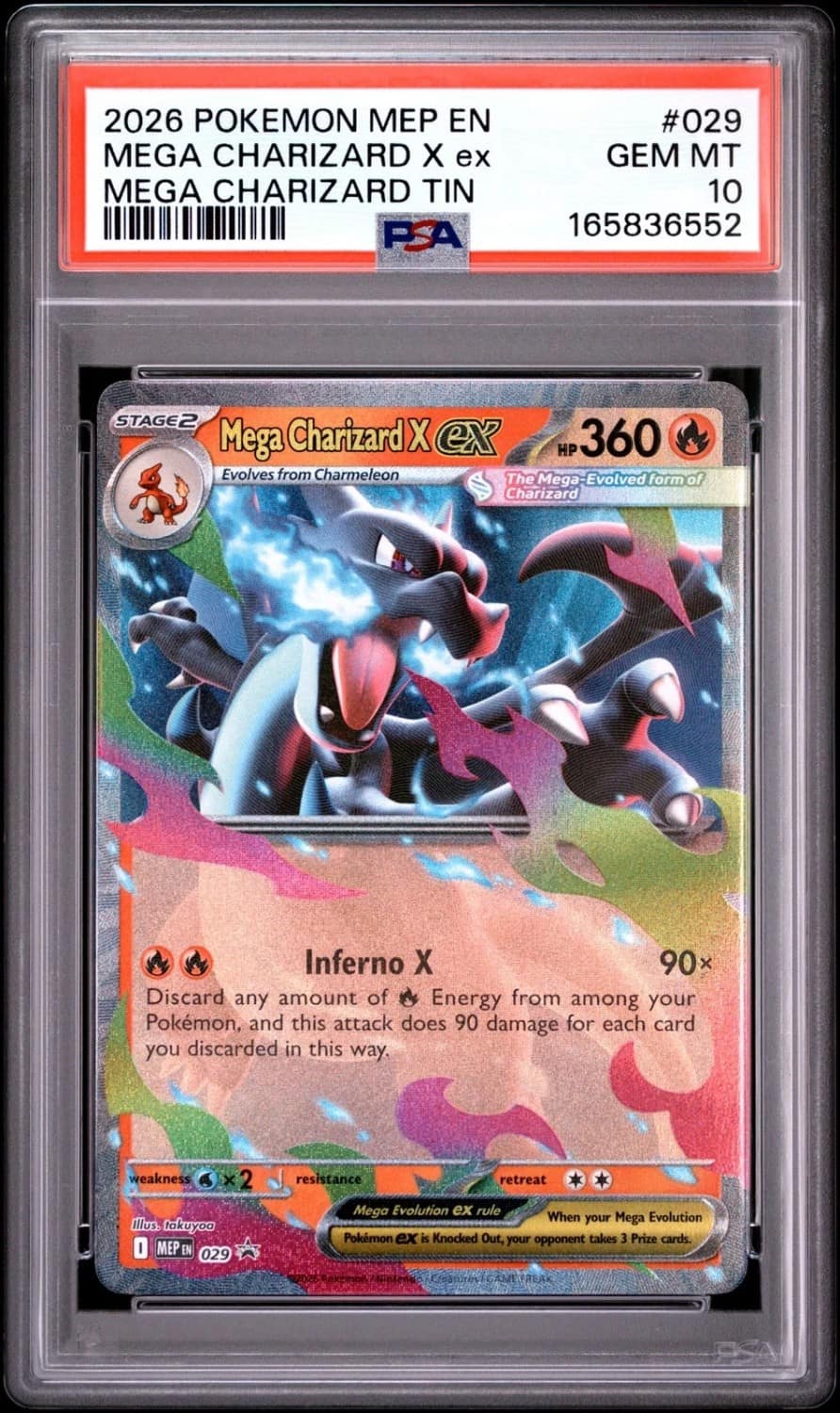 Mega Charizard X Ex