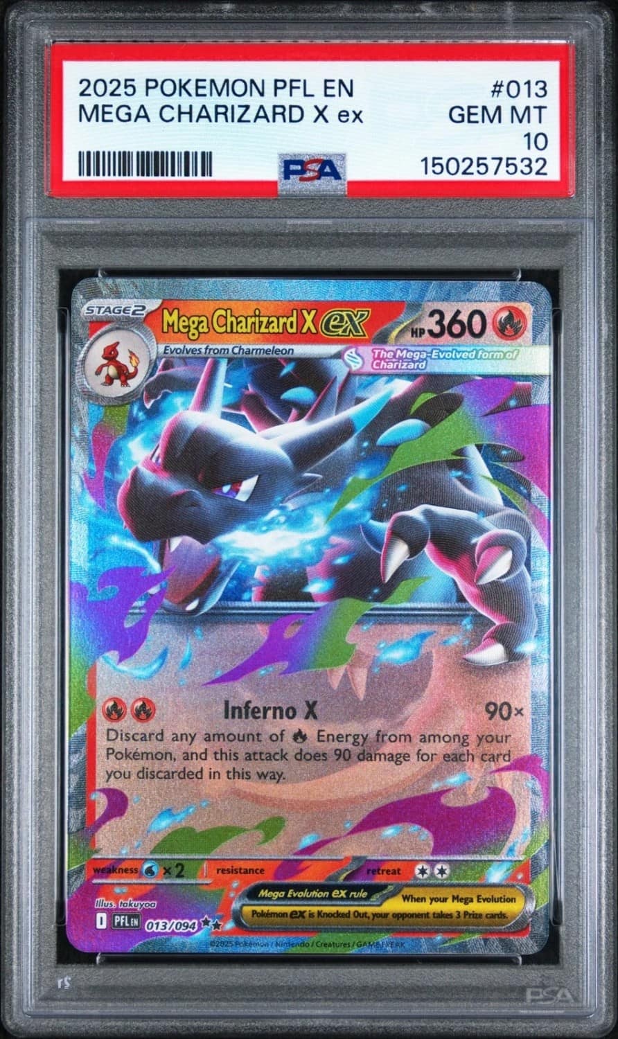 Mega Charizard X Ex