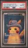 Pikachu/grey Felt Hat