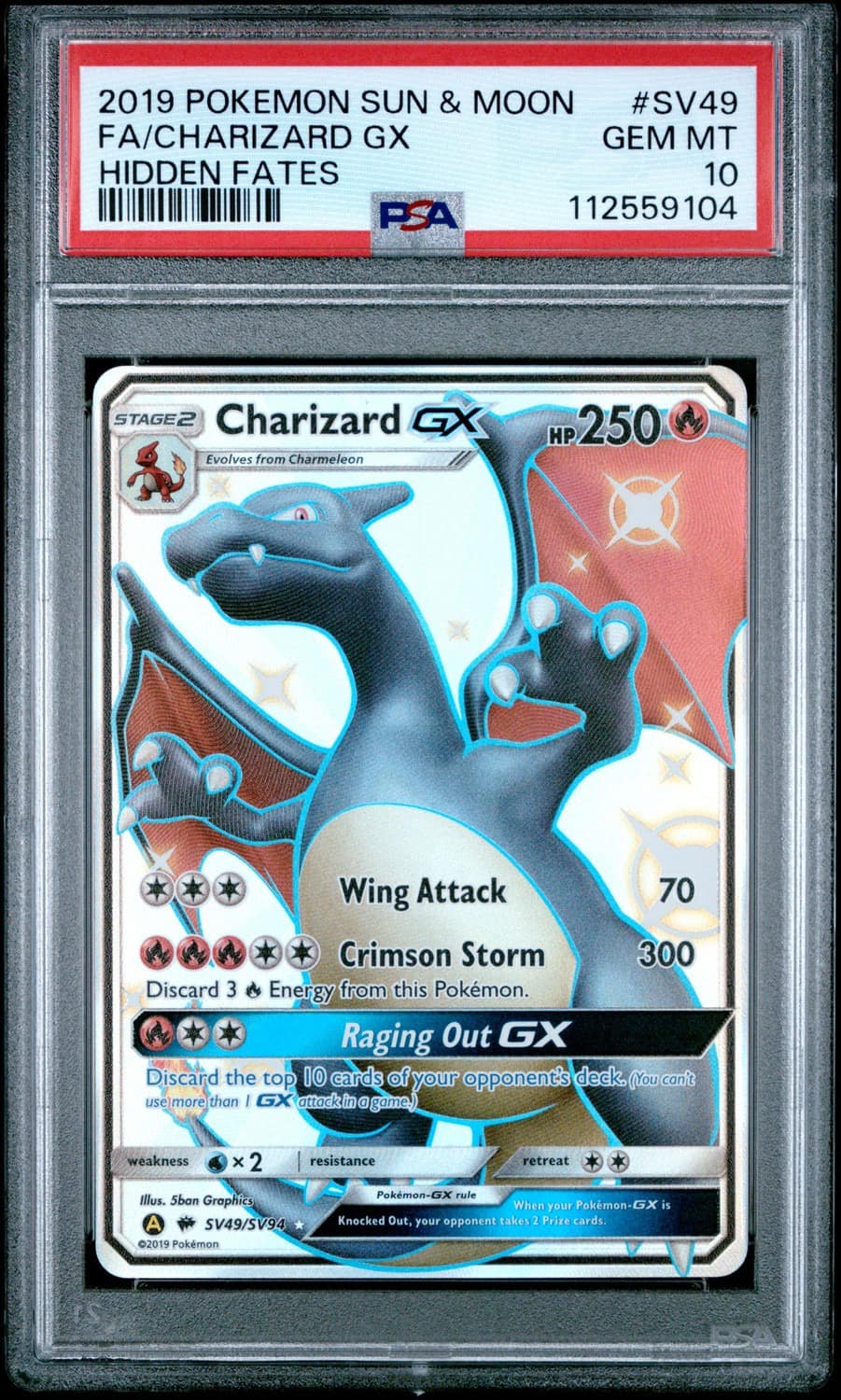 Charizard Gx