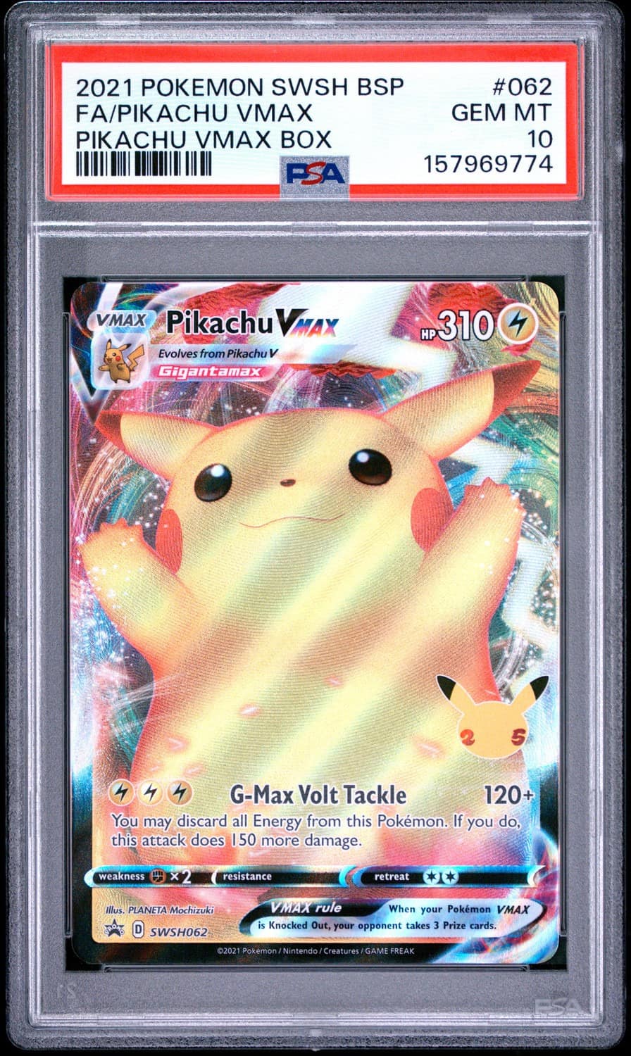 Pikachu Vmax