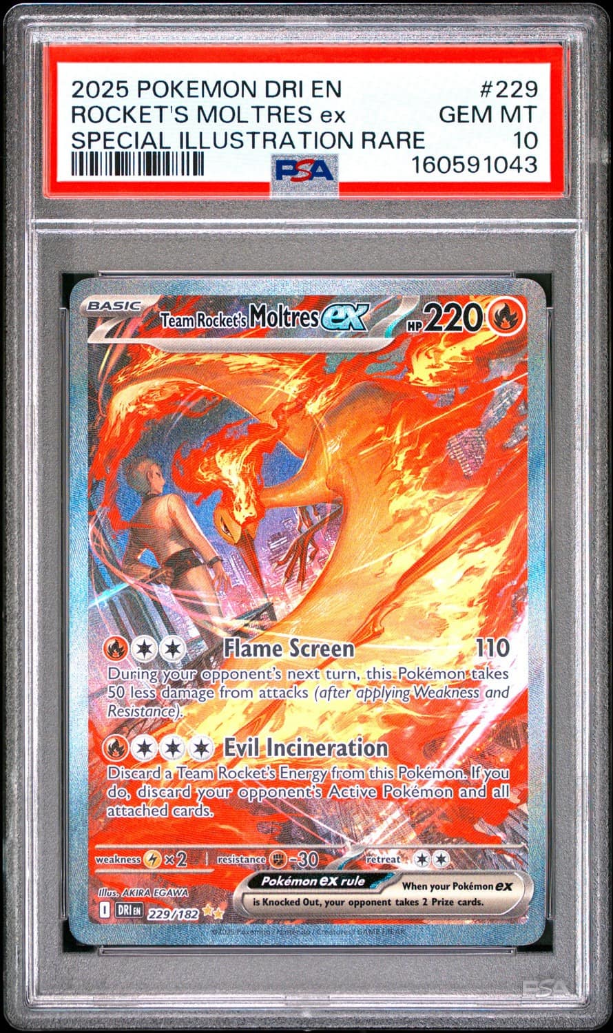 Rocket'S Moltres Ex