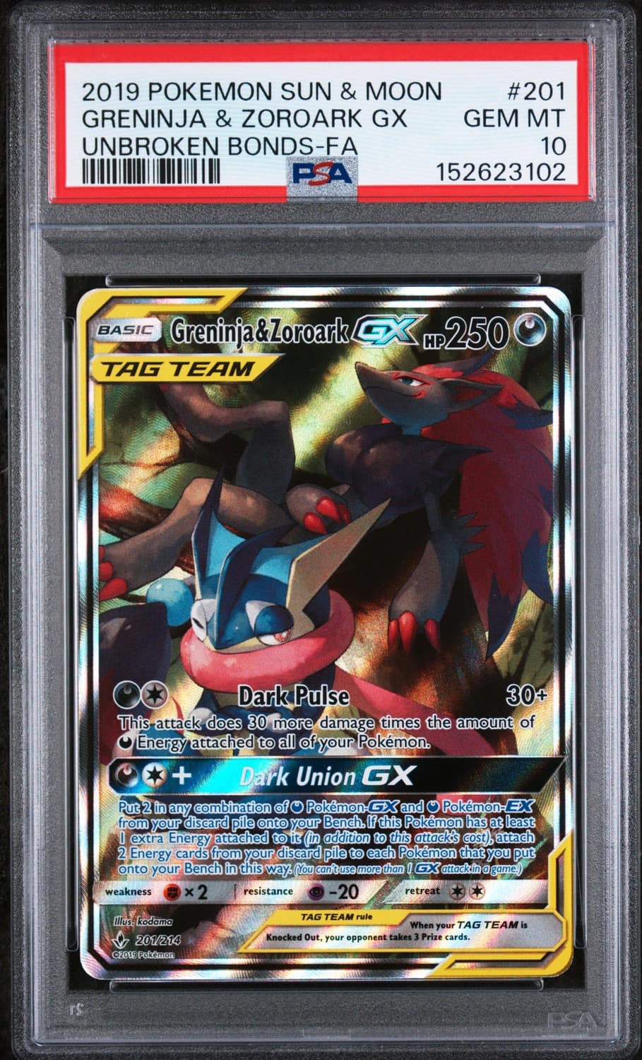 Greninja & Zoroark Gx