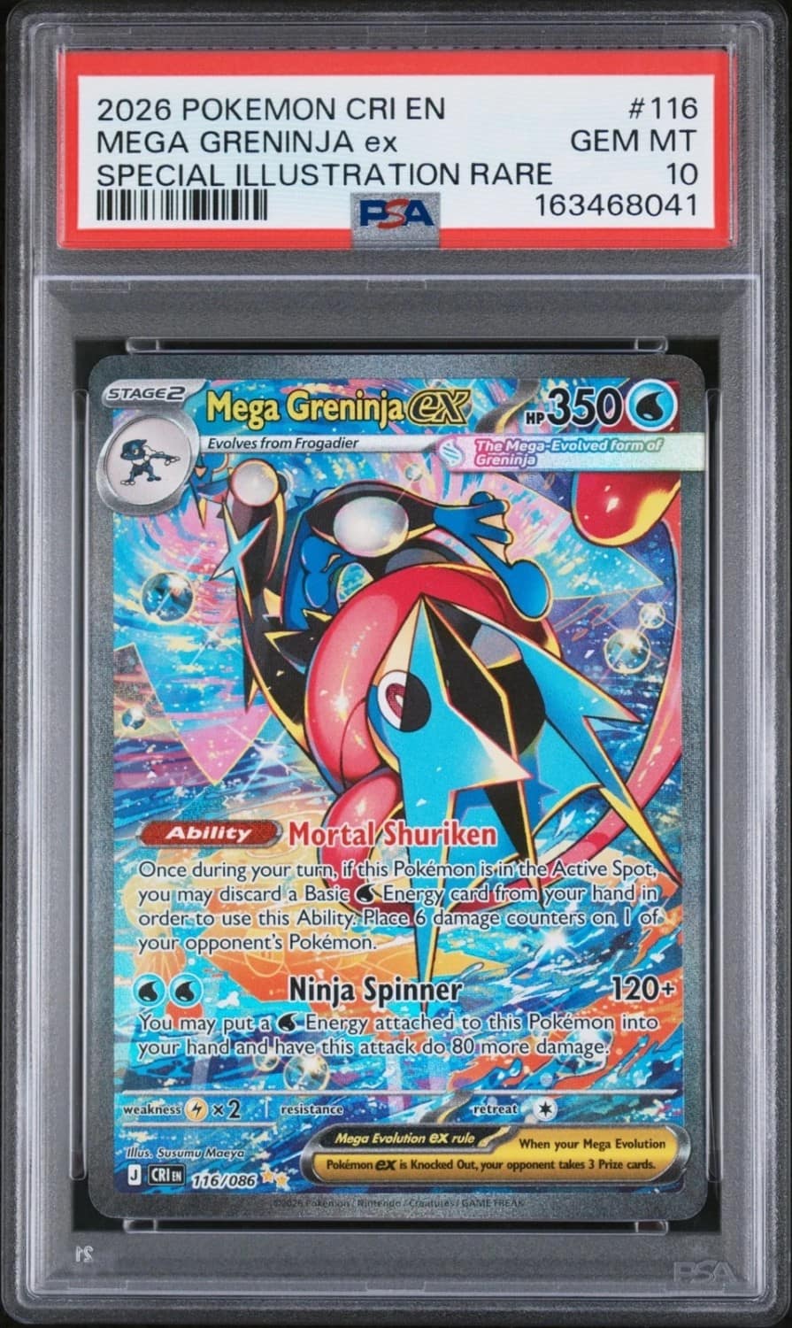 Mega Greninja Ex