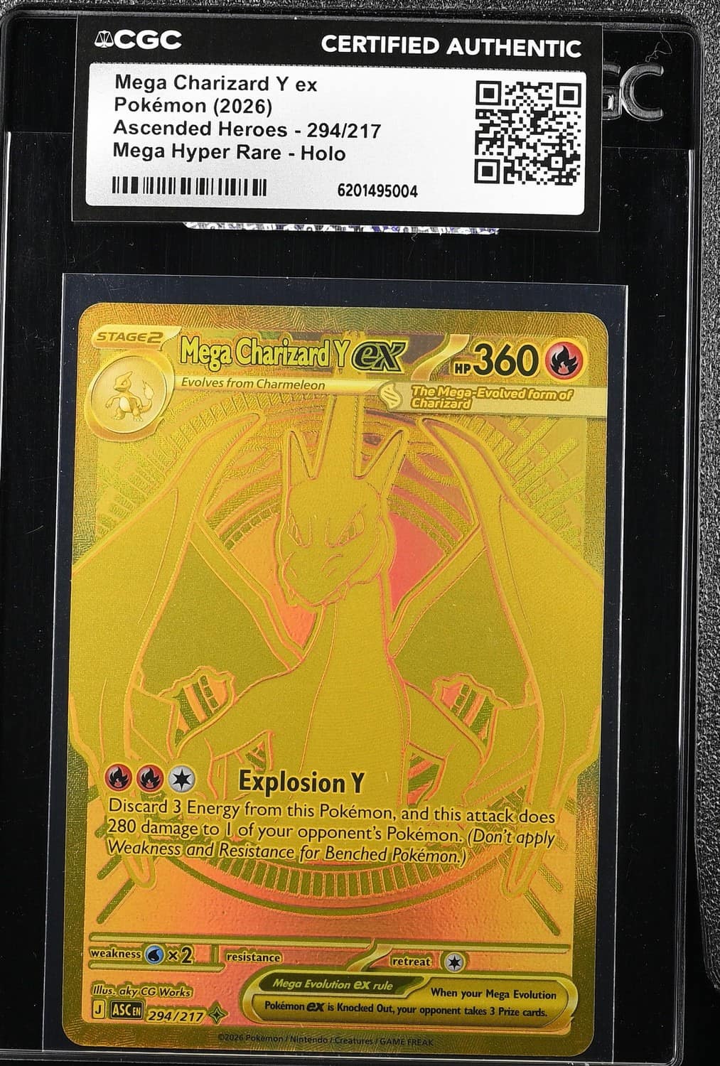 Mega Charizard Y Ex