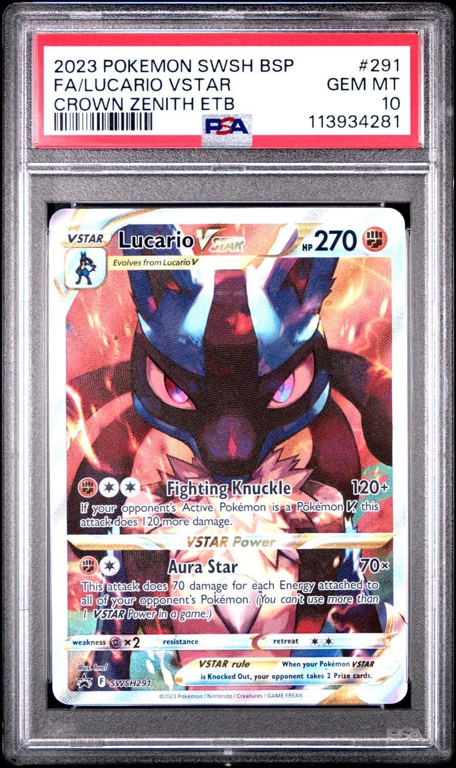 Lucario Vstar