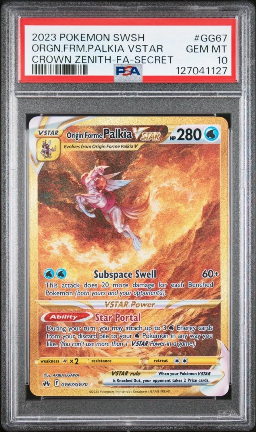 Origin Forme Palkia Vstar