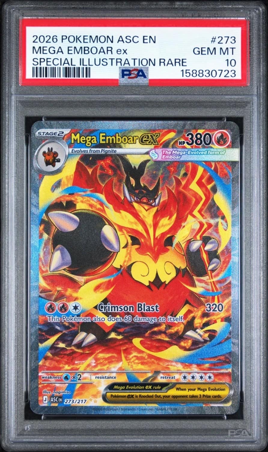 Mega Emboar Ex