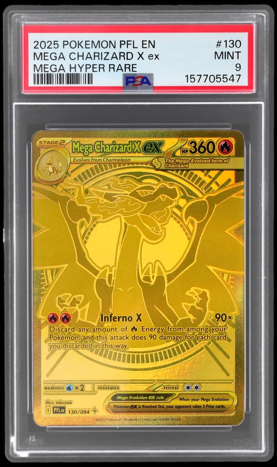 Mega Charizard X Ex