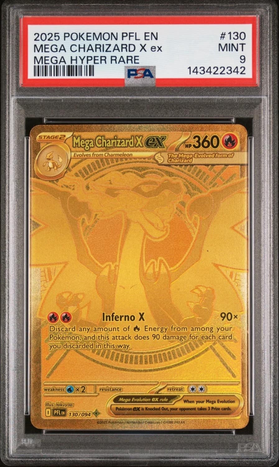 Mega Charizard X Ex