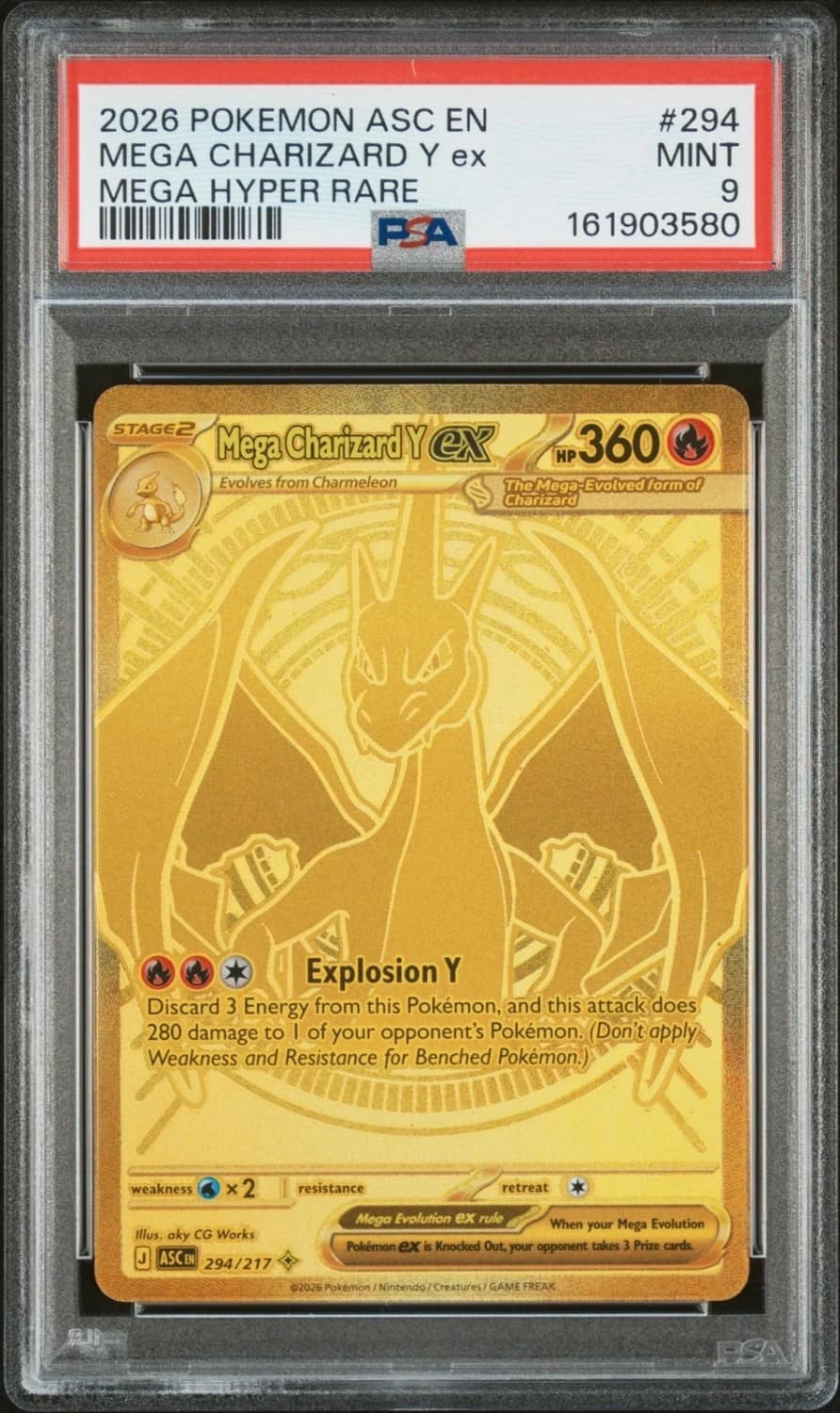 Mega Charizard Y Ex