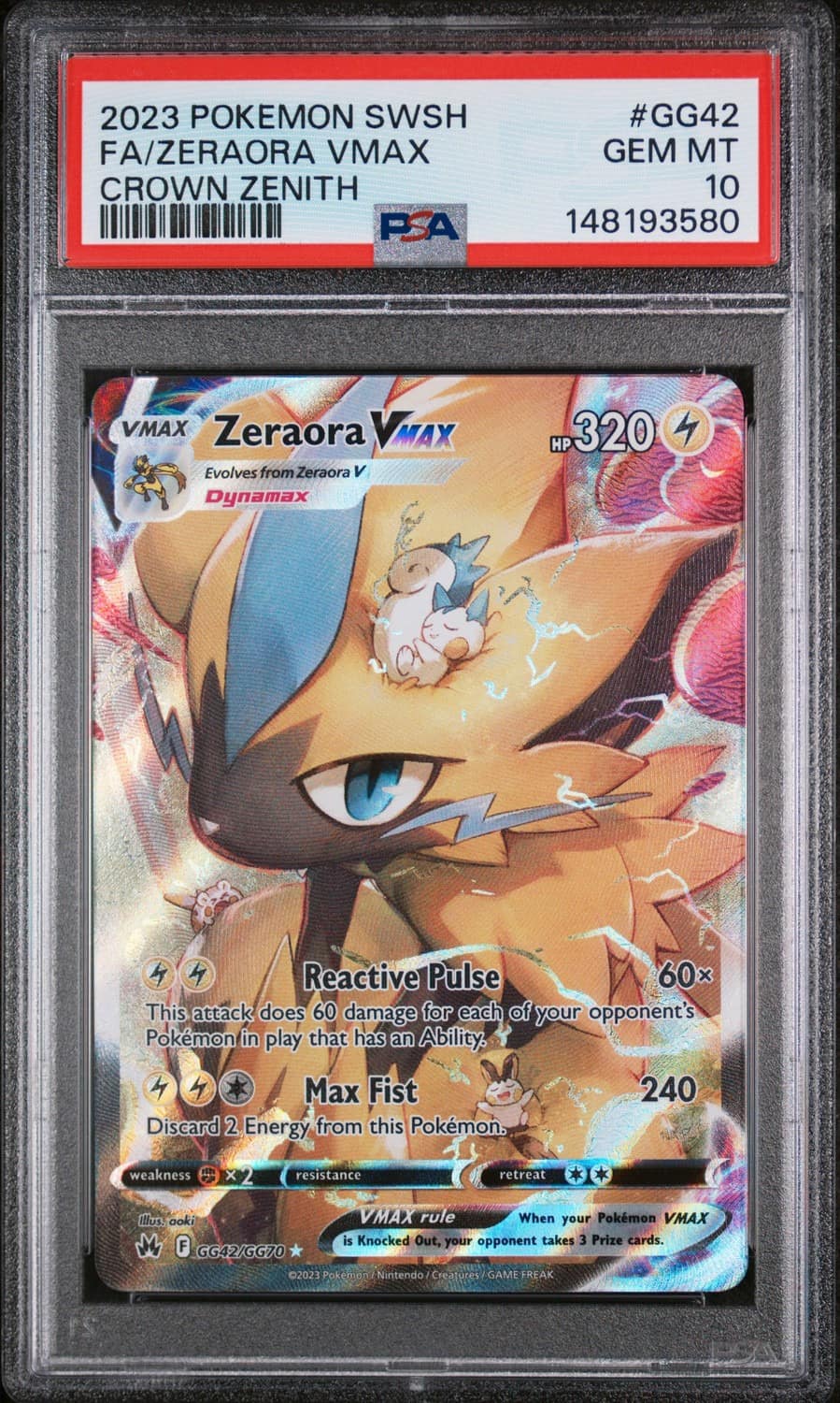 Zeraora Vmax