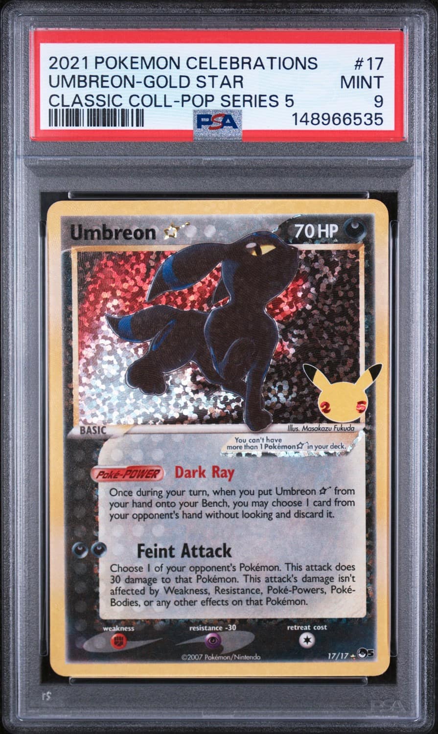 Umbreon-Gold Star