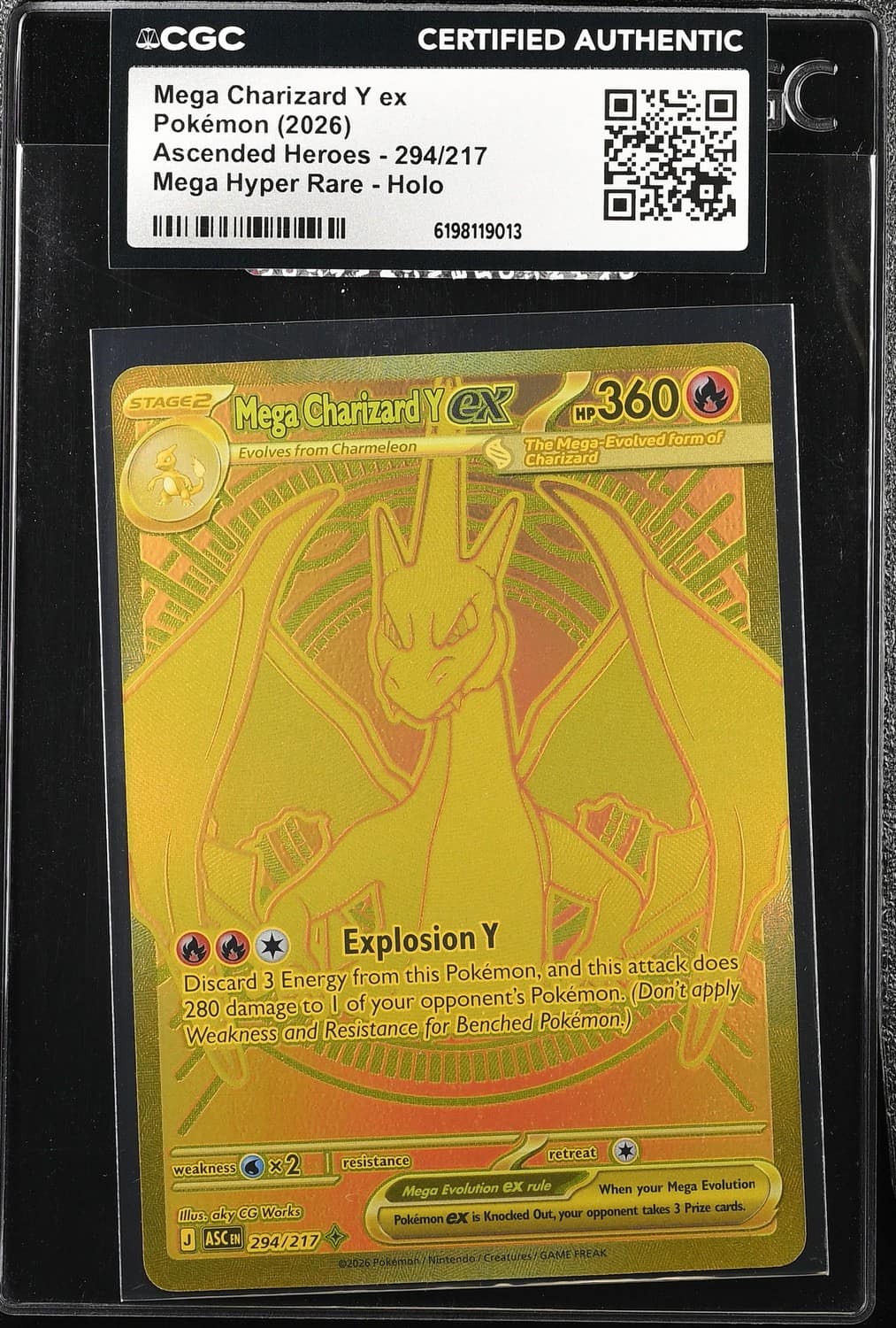 Mega Charizard Y Ex