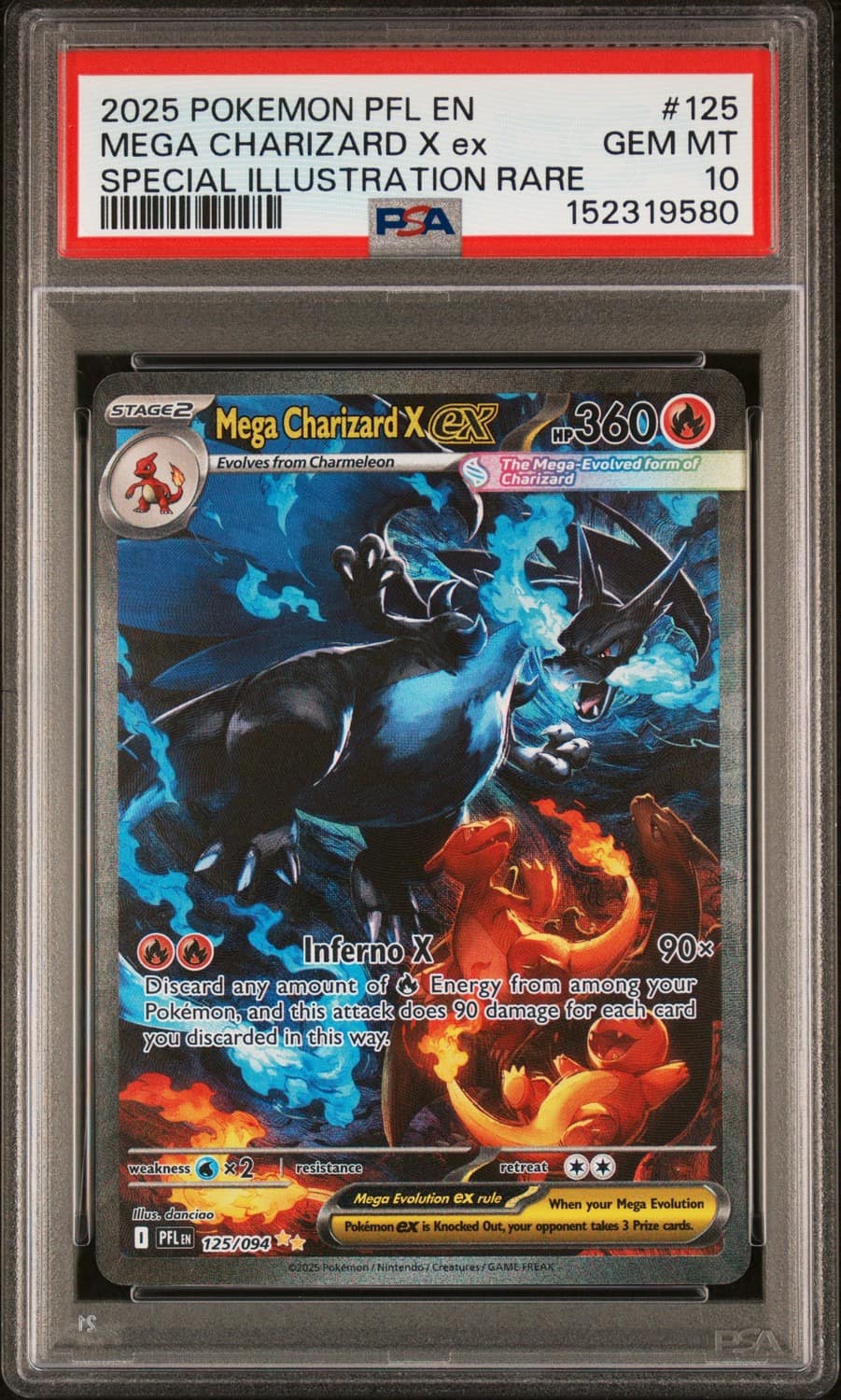 Mega Charizard X Ex