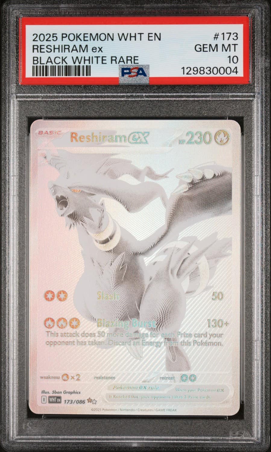 Reshiram Ex
