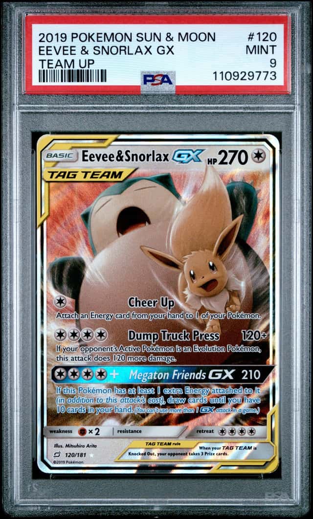 Eevee & Snorlax GX