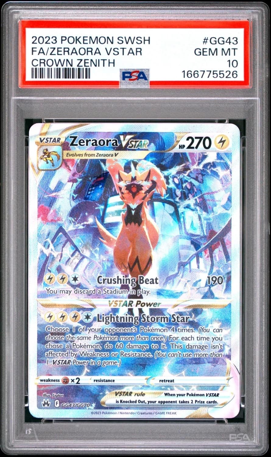 Zeraora Vstar