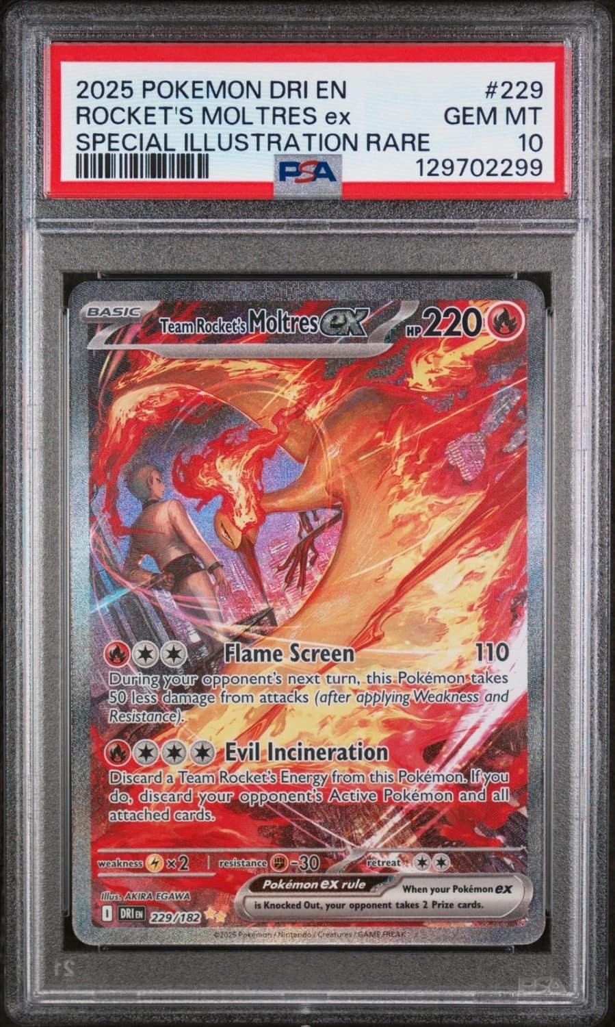 Rocket'S Moltres Ex