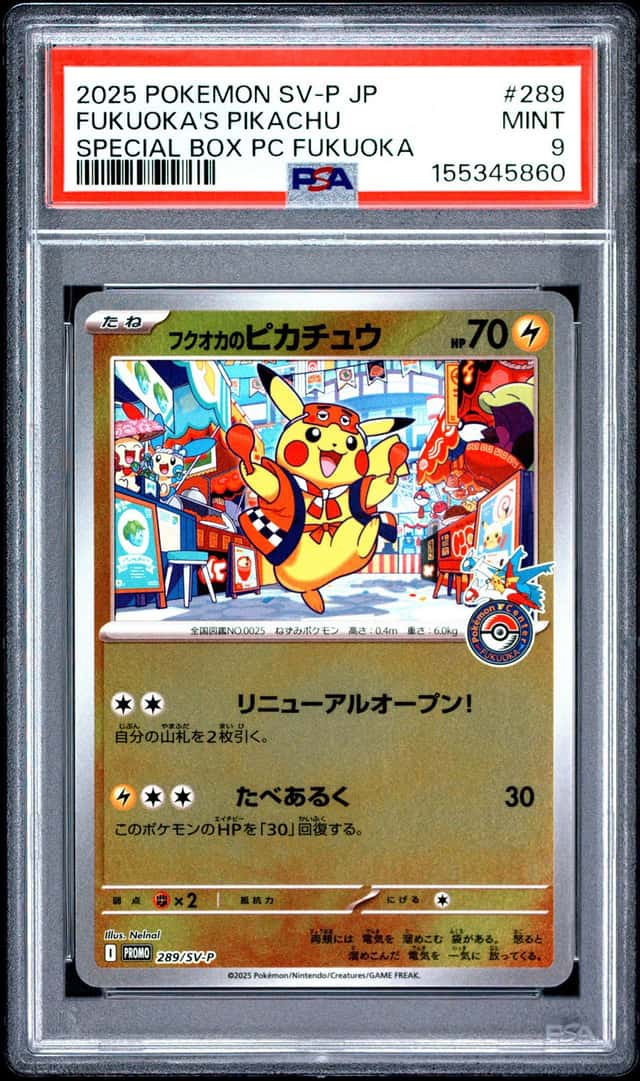 Fukuoka's Pikachu