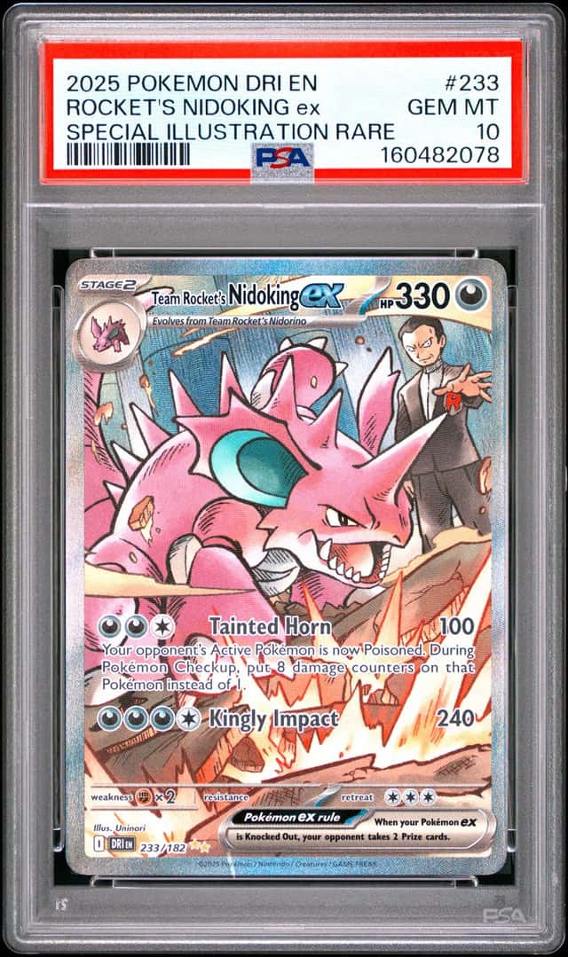 ROCKET'S NIDOKING ex