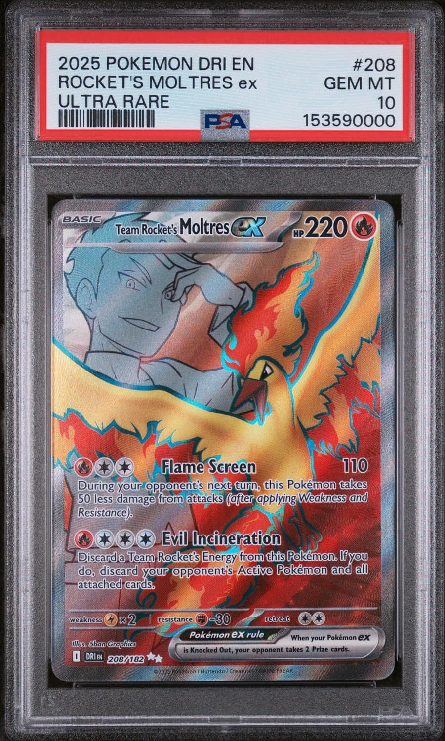 Rocket'S Moltres Ex