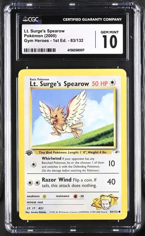 Lt. Surge's Spearow
