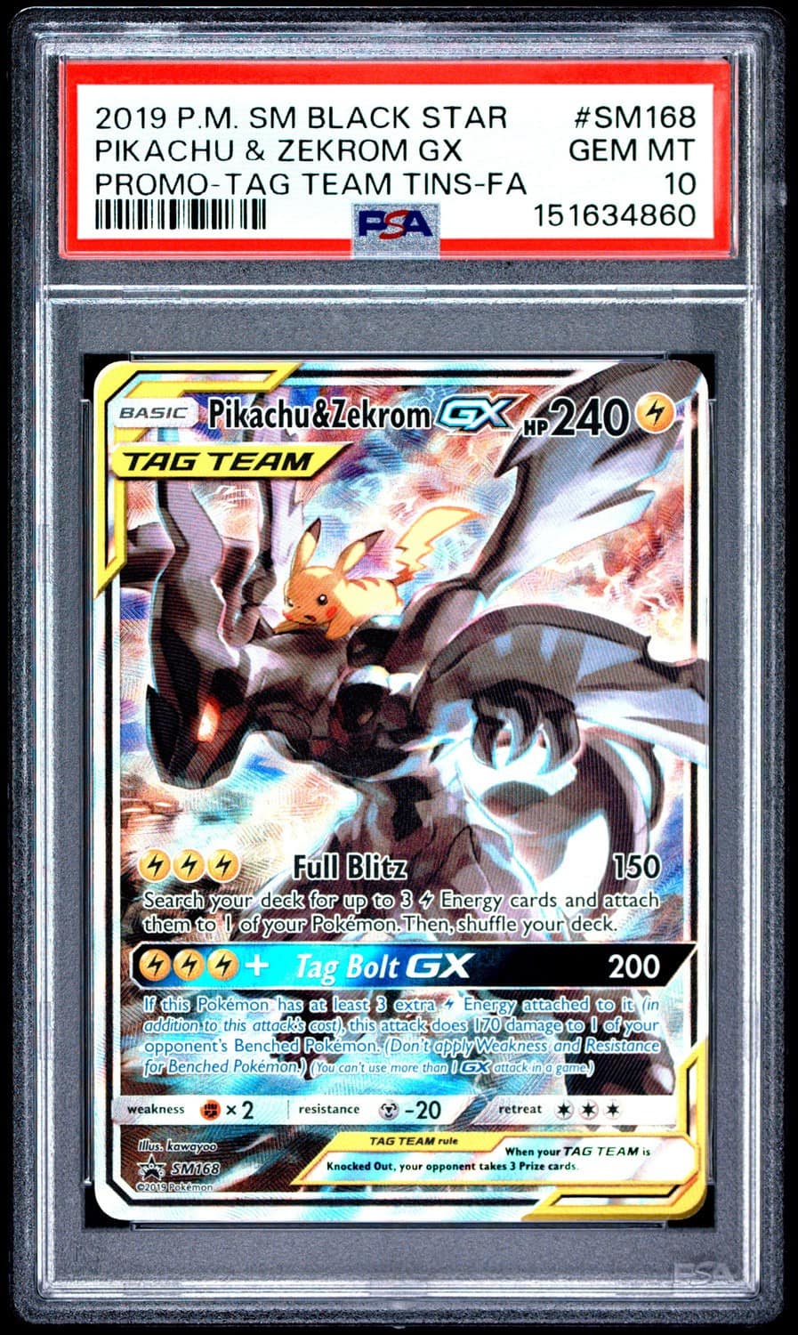 Pikachu & Zekrom Gx