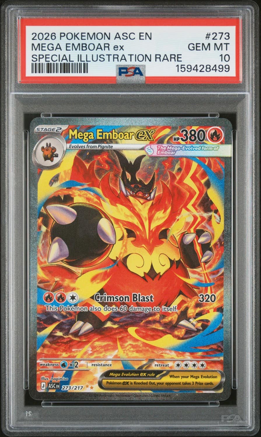 Mega Emboar Ex