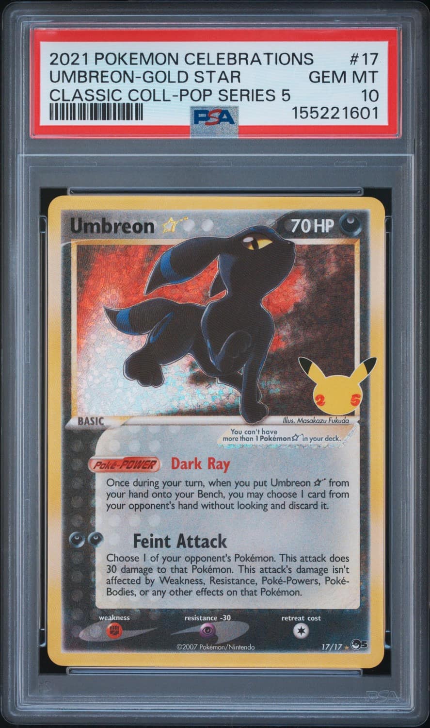Umbreon-Gold Star