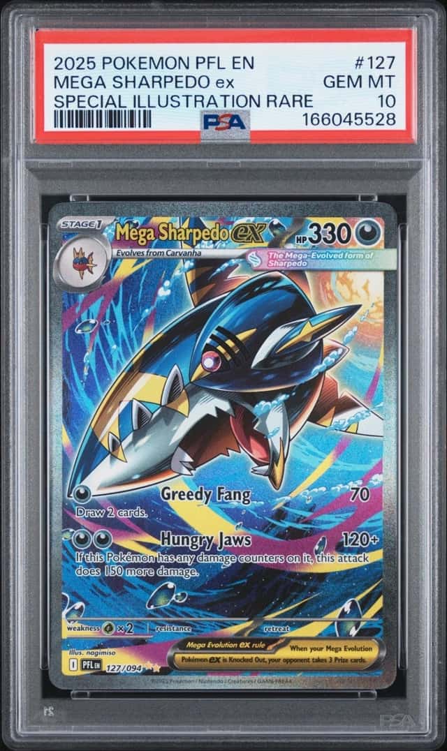 MEGA SHARPEDO ex