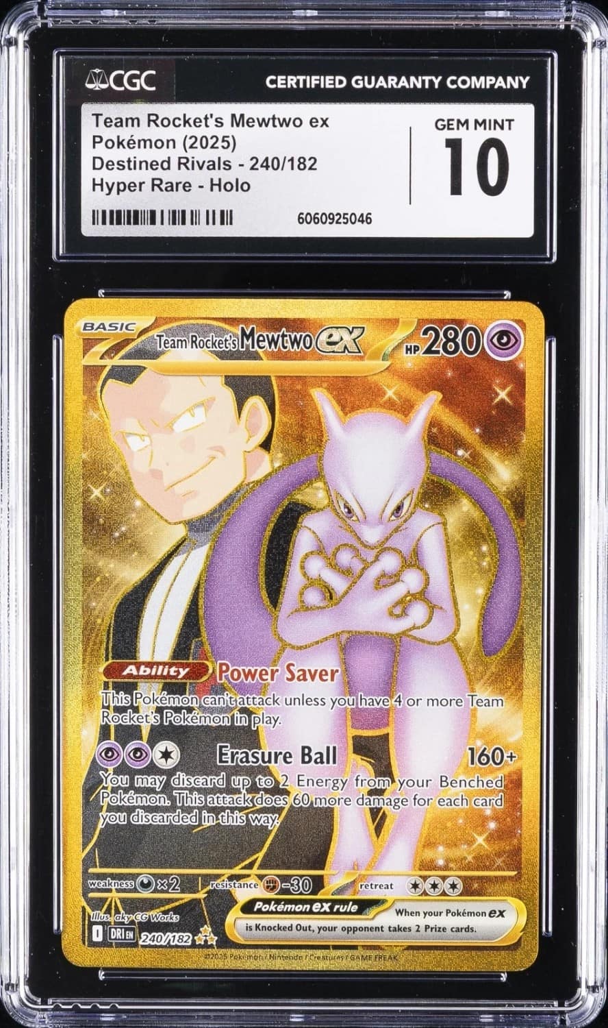 Rocket'S Mewtwo Ex