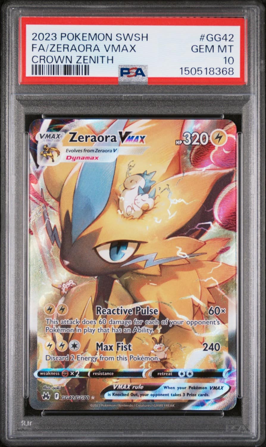 Zeraora Vmax