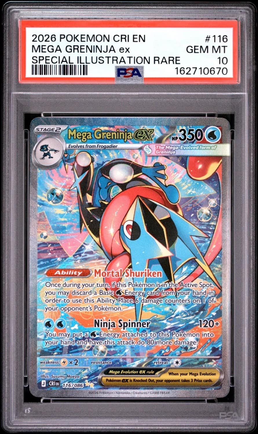 Mega Greninja Ex
