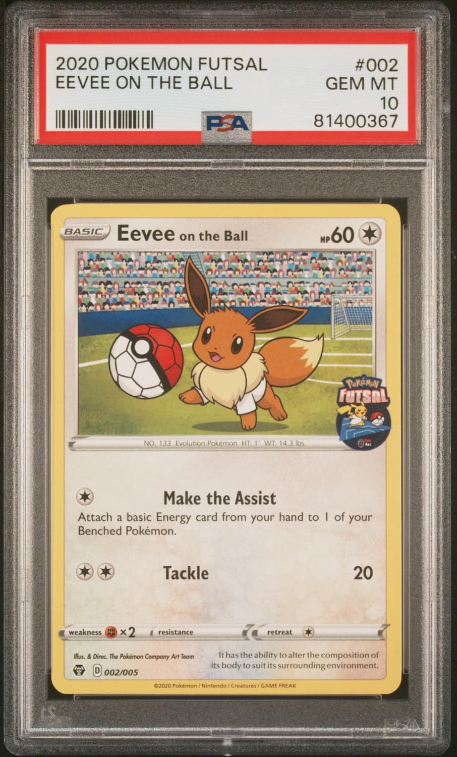 Eevee On The Ball