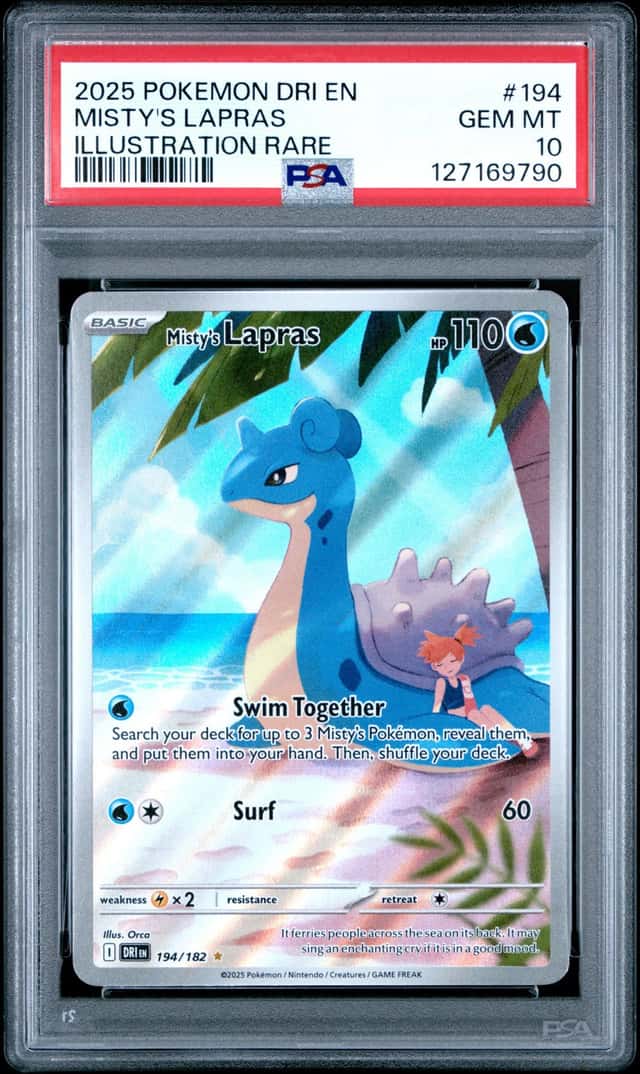 Misty's Lapras