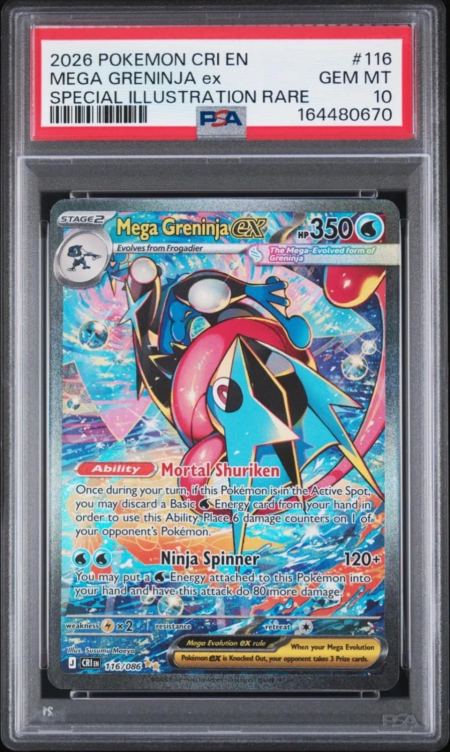 Mega Greninja Ex