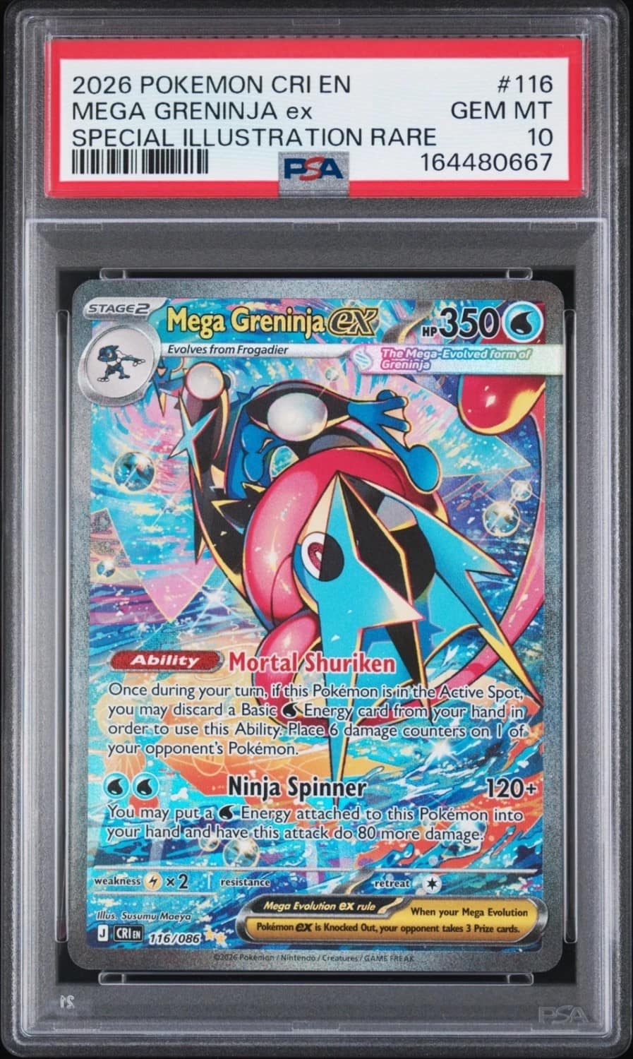 Mega Greninja Ex